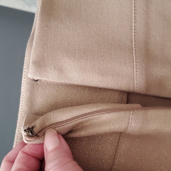 Express Design Studio bronze stretch short skirt - Picture 6 of 9